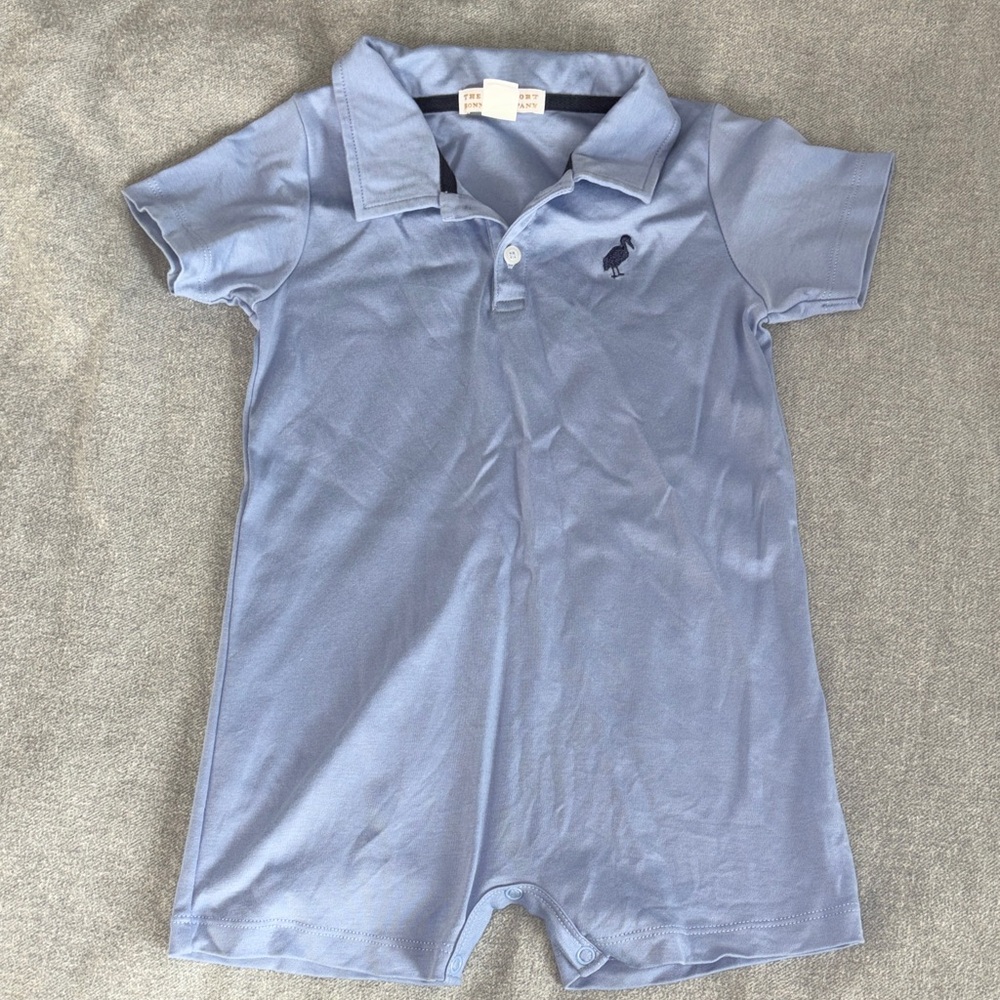 The Beaufort Bonnet Company Sir Proper’s Romper size 3T